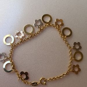 Bracelet gold yellow white